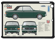 Ford Cortina MkII 1600GT 1966-70 Small Tablet Covers